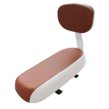 Imagem de Dynwave Almofada do banco traseiro da bicicleta Almofada de bicicleta mole traseira com assento de infantil para backrest para ciclismo de ciclismo de ao ar