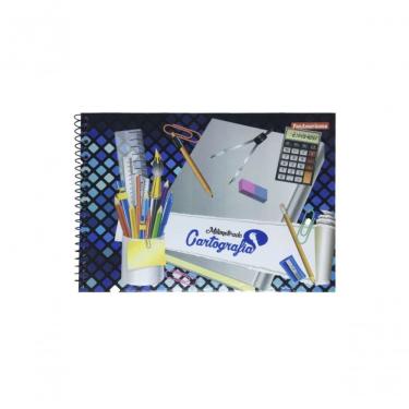 Imagem de Caderno Cartografia Azul Escuro