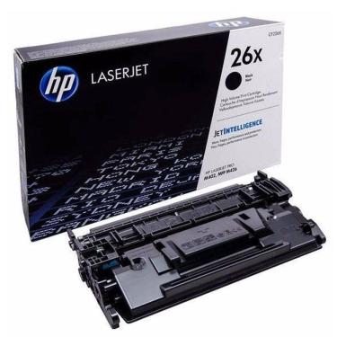 Imagem de Cartucho De Toner Original Hp 26x Cf226x Preto Alto Rendimento
