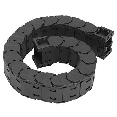Imagem de Baixo Ruído, Transportador de Fio de Arrasto Totalmente Fechado Com Conjunto Destacável, Nylon PA66, 0,7 Metro Comprimento (D20*75)