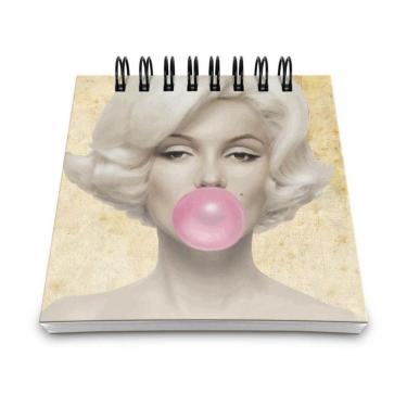 Imagem de Bloco De Anotações Retrô Marilyn Monroe