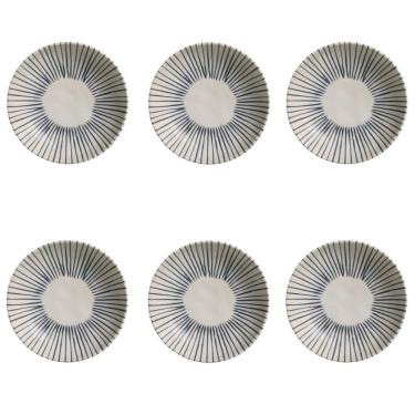 Imagem de Conjunto De Pratos Fundos 06 Peças Bio Elemento Porto Brasil
