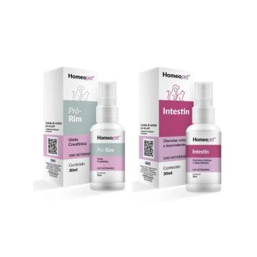 Imagem de Kit Pró Rim + Intestin Cães Homeopet 30ml - Real H