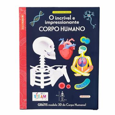 Imagem de Montar e Aprender: O Incrível e Impressionante Corpo Humano - Com Modelo 3D do Corpo Humano!