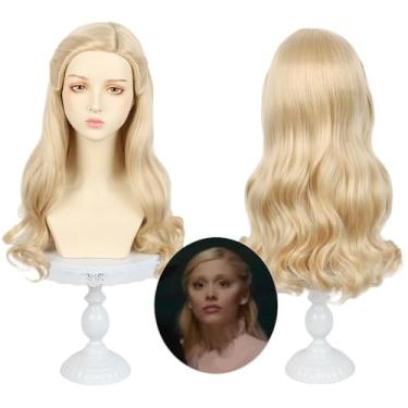 Imagem de YYUISD Peruca Loira Longa E Ondulada Para Mulheres Fantasia De Cosplay Halloween