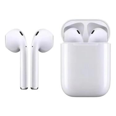 Imagem de Fone de Ouvido Bluetooth i12 TWS Sem Fio Estéreo Touch Control, Estojo