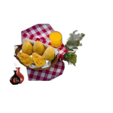 Imagem de Papel De Parede Alimentos Salgados Coxinha Bar 3,5M Al527 - Você Decor