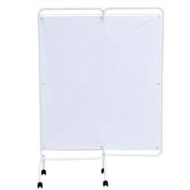 Imagem de Biombo duplo pintura epóxi tecido em plastico - BR CIRURGICA