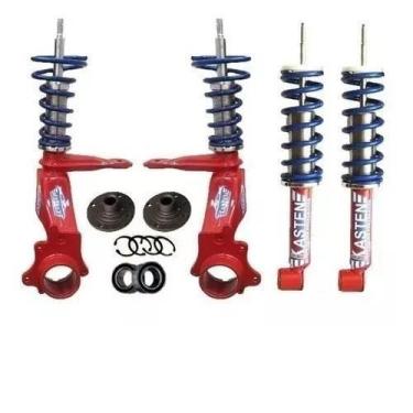 Imagem de Kit Suspensão Rosca Regulavel Gol Quadrado Roda 13/14/15/16 - Milleniu