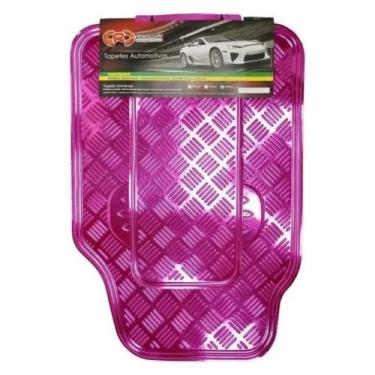 Imagem de tapete automotivo brilhante cor rosa para SIENA 2011A17 - g/j