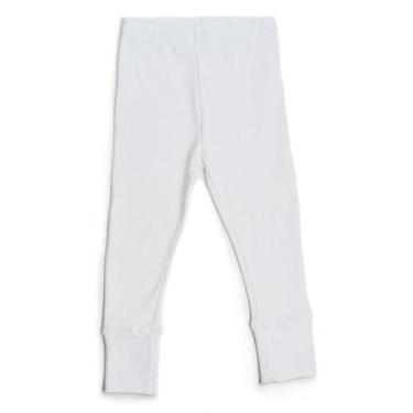 Imagem de Calça Infantil Canelada Basic - Blumen Baby, Branco, 2 anos