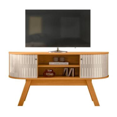 Imagem de Rack para TV 55 Polegadas Londres Cinamomo Off White - CASA H