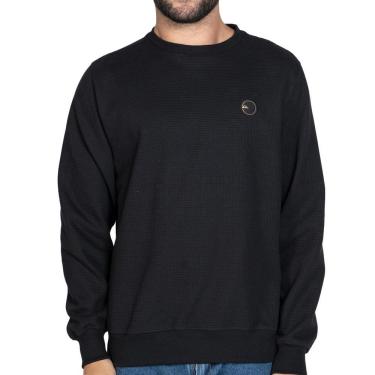 Imagem de Moletom Quiksilver Careca Rythimic WT25 Masculino Preto
