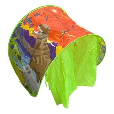 Imagem de Cabana Barraca Verde Dinossauro Para Montar Em Cama Infantil - Importw