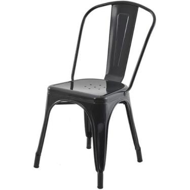 Imagem de Cadeira Iron Tolix Preta - 22548 - Sun House