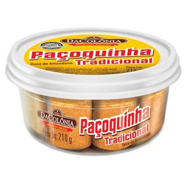 Imagem de Paçoca Rolha Dacolônia Tradicional 210g