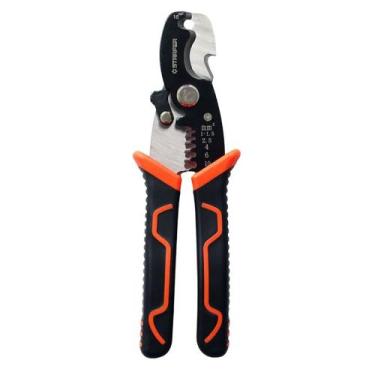 Imagem de Alicate de Corte e Decapador Descascador de Fios Cabos Elétricos Starf