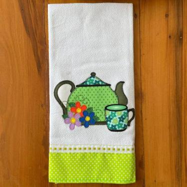 Imagem de Pano de Prato Chá da Tarde - Sua Casa Decor