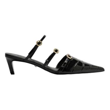 Imagem de Mule Couro Schutz S22096 0002 (Black, BR, Adulto, Numérico, 36)