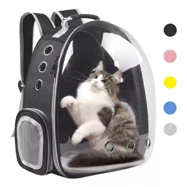 Imagem de Promoçao Mochila Mala Bolsa Transporte Pet Cachorro Gato Até