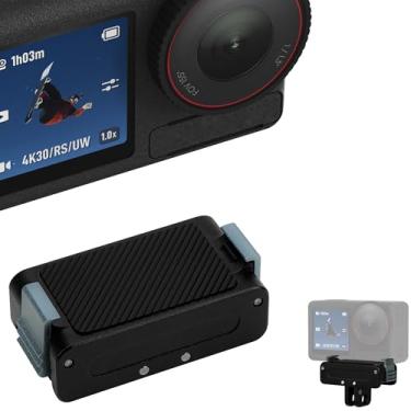 Imagem de Geekria Suporte magnético de liberação rápida compatível com DJI Osmo Action 5 Pro, Action 4, Action 3, acessórios de base de montagem magnética, adaptador de tripé de metal para outros dispositivos