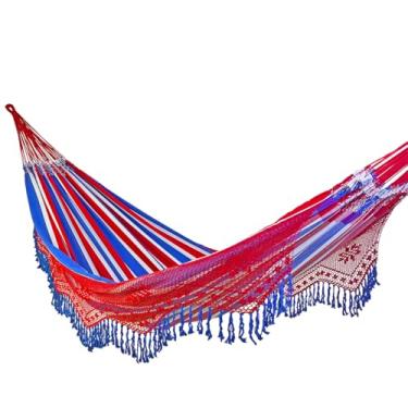 Imagem de Rede de Dormir e Descanso Duquesa Casal Extra Varanda Crochê 100% Algodão Jaguaruana. (Fortaleza)