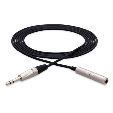 Imagem de Hosa Cabo de extensão de fone de ouvido HXSS-010 REAN TRS de 0,6 cm para TRS Pro, 3 metros