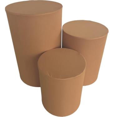 Imagem de Capa de Cilindro Para Decoração Festa Veste Fácil - Kit Capa Para Cilindro multicolorido(CHOCOLATE)