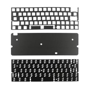 Imagem de YMDK Conjunto de 3 peças de espuma de amortecimento de som para teclado 61 64 conjunto de 3 peças para interruptor de vedação para teclado mecânico