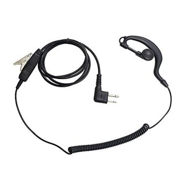 Imagem de M Headpiece Fone de ouvido PTT Microfone 2 pinos Motorola Rádio bidirecional, one, 1 pcs