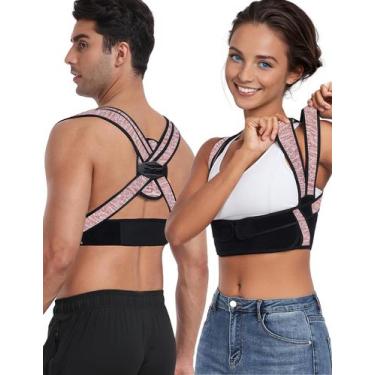 Imagem de Corretor de postura Enthra Bi-straps Back Straightener Bamboo