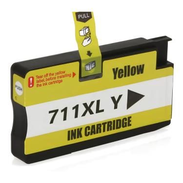 Imagem de Cartucho Para Impressora T125 711xl - CZ132AB Yellow Compatível