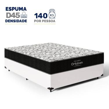 Imagem de Cama Box com Colchão de Espuma D45 Ortobom Airtech 150 Casal 138cm