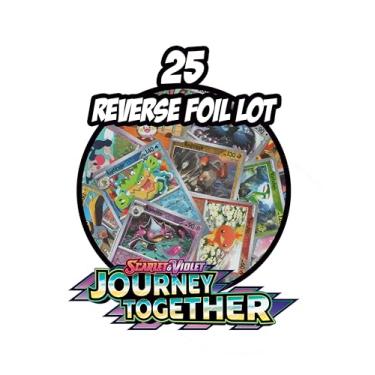 Imagem de Journey Together – 25 Reverse Foil Pokemon Card Lot – x25 – Randomly Selected (No Duplicate Per Lot)