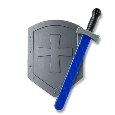 Imagem de Kit Escudo Espada Medieval Brinquedo Criança Fantasia
