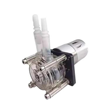 Imagem de Generic Mini bomba peristáltica transparente com cabeça de PC de alta eficiência e alta precisão G928, grande fluxo para experimentos em aquários faça você, 24v