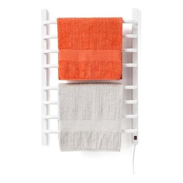 Imagem de TOALHEIRO TERMICO GRANDE 2 TOALHAS BRANCO 110V DIREITO + TIMER DIGITAL