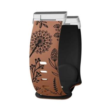 Imagem de Pulseira De Substituição De Silicone Macio Bicolor Para Mulheres Fitbi