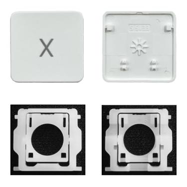 Imagem de GRMTRV Dobradiça individual de substituição para teclado Magic A2438 A2439 A2449 A2450 A3118 A3203 2021-2024 Ano (X)