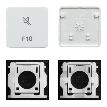 Imagem de GRMTRV Dobradiça individual de substituição para teclado Magic A2438 A2439 A2449 A2450 A3118 A3203 2021-2024 ano (tecla F10)