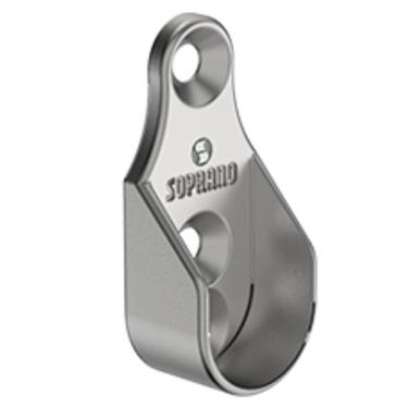 Imagem de Suporte cabideiro 5/8 Niquelado 4 Peças Embalagem Autosserviço - 06964.0019.35 - SOPRANO