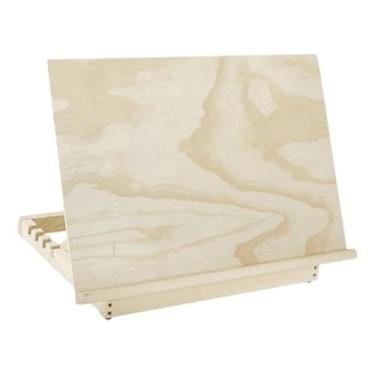 Imagem de FashionCha Cavalete de Mesa de Madeira para Esboços, Livro de Receitas, Ajustável E Leve, para Artistas, Estudantes de Arte, Iniciantes, Pintura, 4 Ângulos