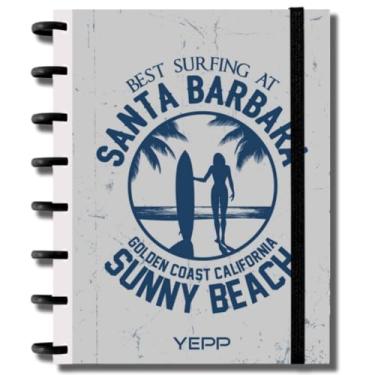 Imagem de Caderno Capa Dura Com Discos 80 Folhas Pautadas De Tamanho A4 27,5 * 20 CM (SURFAR)