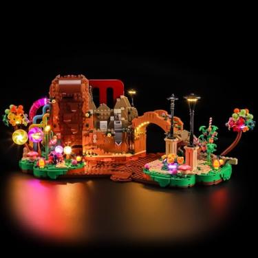 Imagem de BRIKSMAX Kit de luzes 2.0 compatível com Lego Ideas Willy Wonka & the Chocolate Factory 21360 Conjuntos de montagem - Kits de iluminação LED (apenas acessórios), tecnologia de ocultação de cabos para