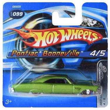 Imagem de Hot Wheels Pontiac Bonneville, Red Lines 4/5 [Green] #99 Short Card