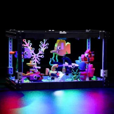 Imagem de Kit de luz para blocos de construção Lego 31122 Creator Fish Tank - LI