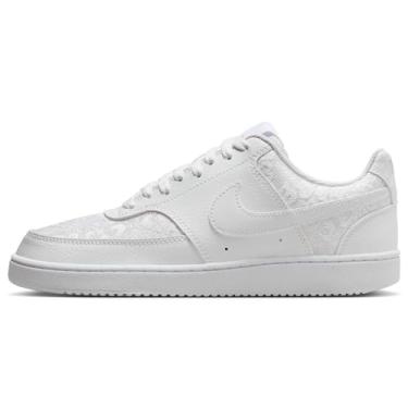 Imagem de Nike Tênis feminino W COURT VISION LO TRND, BRANCO-BRANCO-BRANCO, 40 BR