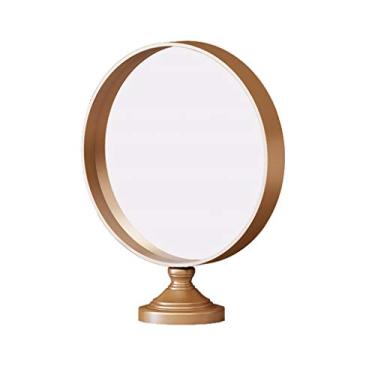 Imagem de TLTDSMY Espelho de penteadeira nórdico moderno minimalista espelho de maquiagem redondo beleza espelho de maquiagem espelho de maquiagem espelho de molho espelho de maquiagem presente espelho de
