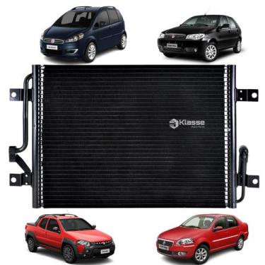 Imagem de Condensador Do Ar Condicionado Palio / Siena 1996 / 2010 - KLASSE AUTO