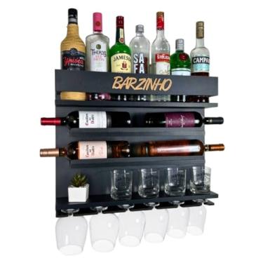 Imagem de Adega de Vinho de Parede com Bar para Sala - Barzinho PR